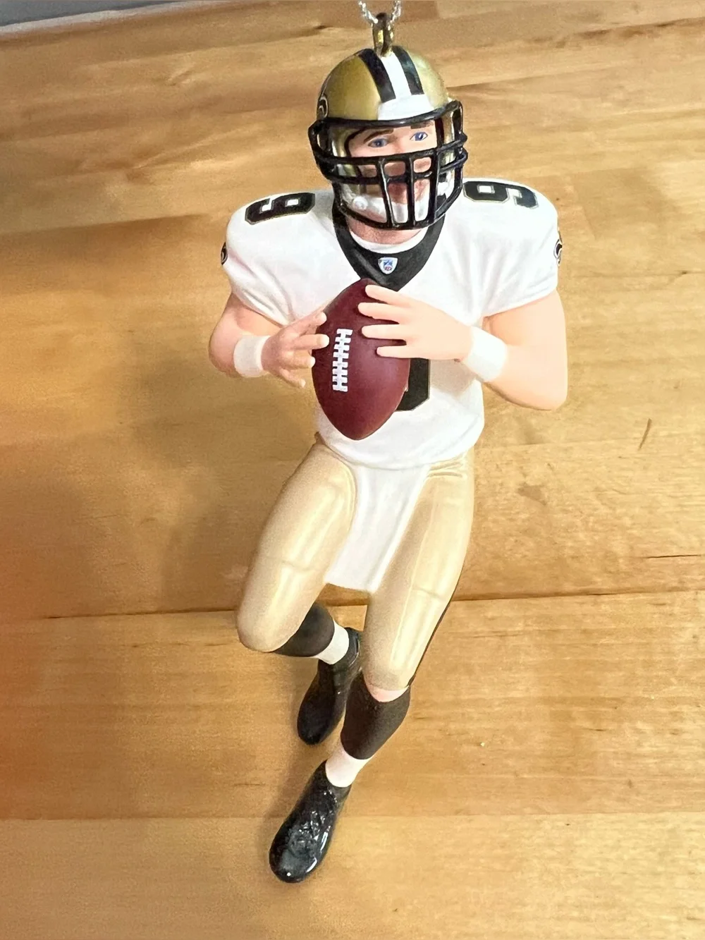 HALLMARK 2013 Football Legends Ornament #19 DREW BREES | New Orleans Saints